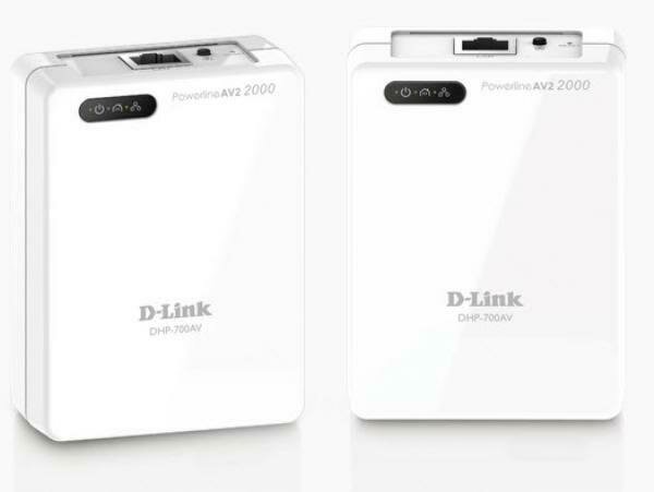 D-LINK DHP-701AV PowerLine AV2 2000 Gigabit Adapter (starter KIT, contains 2 x units)