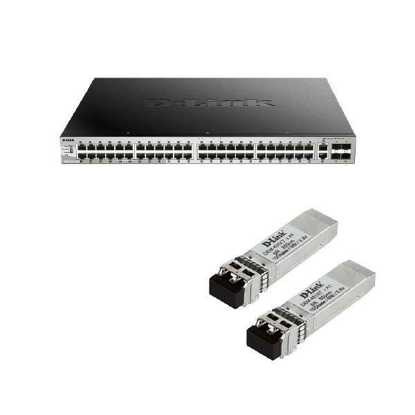 D-Link Promotional Bundle - 1 x DGS-3130-54PS + 2 x DEM-431XT