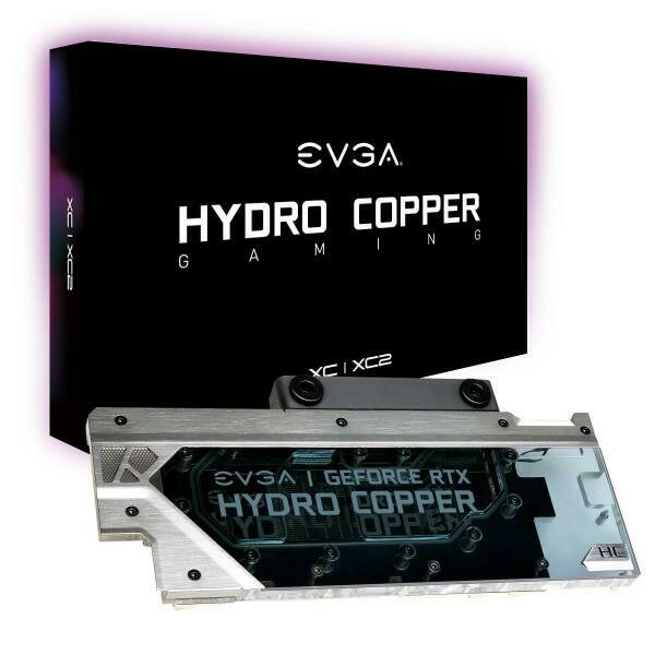 EVGA Hydro Copper Waterblock for EVGA/NVIDIA GeForce RTX 2080 Ti XC/XC2/FE, 400-HC-1389-B1, RGB