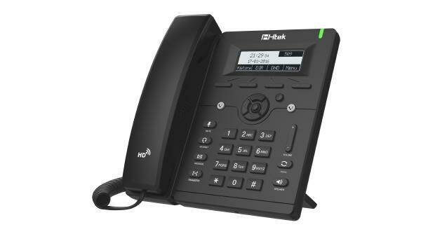 HTEK UC902P Entry Level Business IP Phone 2 sip Accounts