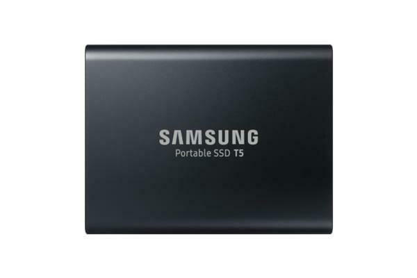 Samsung T5 Portable SSD 1TB/Up to 540MB/Sec Transfer speed/Deep Black/51g