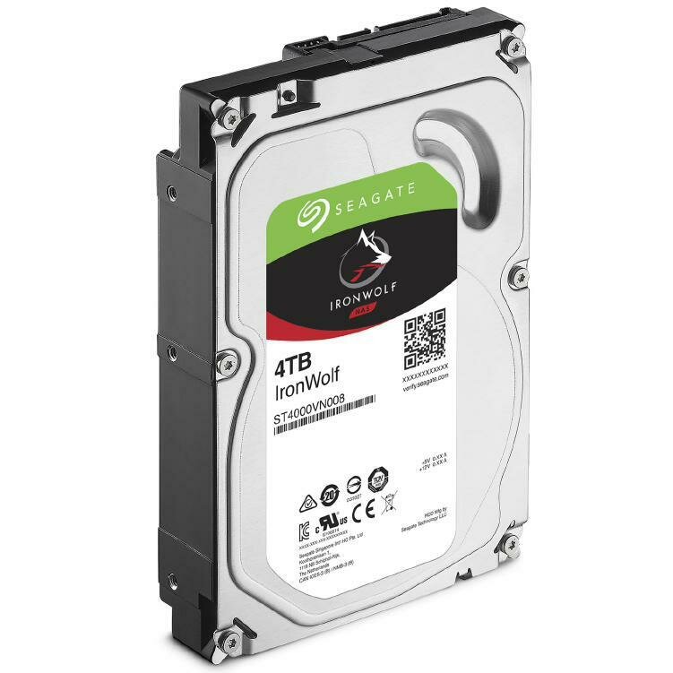 Seagate IronWolf NAS HDD 3.5&quot; Internal SATA 4TB NAS HDD, 5900 RPM, RV Sensors, 3 Year Warranty