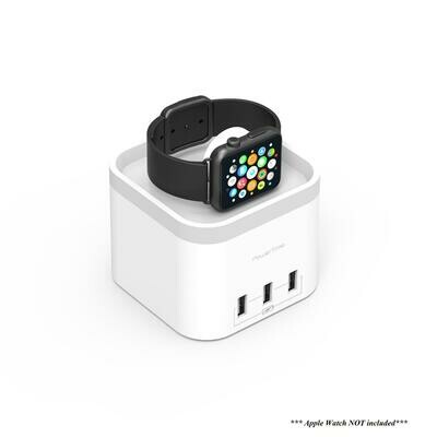 mbeatÂ® Power Time Apple Watch Charging Dock with 3 Extra Smart Charging Ports