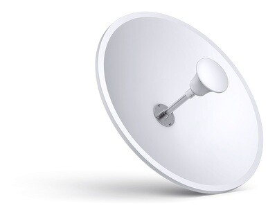 TP-Link TL-ANT2424MD 2.4GHz 24dBi 2Ã—2 MIMO High-gain Directional Dish Antenna Long Distance Point-to-Point Bridge Weatherproof Pole Mount ~TL-ANT5830M