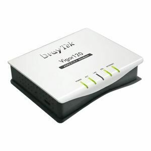 Draytek Vigor120 ADSL2+ Firewall Modem Router Multi-PVC 10/100 LAN WAN Port URL Filtering DNS  1yr