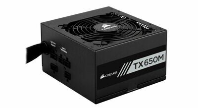Corsair 650W TXM 80+ Gold Semi-Modular 120mm FAN ATX PSU 7 Years Warranty  &gt; PSCP-RM650