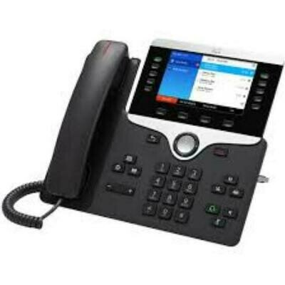 Cisco IP Phone 8841 - VoIP phone - SIP, RTCP, RTP, SRTP, SDP - 5 lines