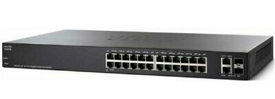 Cisco SG 220 24-Port Gigabit Smart Switch 2 GbE &amp; 2 combo Gb SFP Slots