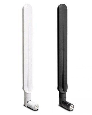 Draytek 802.11ac/a/b/g/n - Indoor Omni-Directional Antenna with 7 dBi @ 5 GHz / 5 dBi @ 2.4 GHz (Black) 1 year warranty