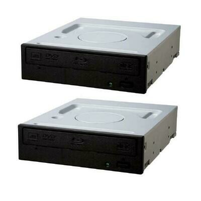 Pioneer Optical Disc Drive (ODD) Internal, Blu-Ray Writer, SATA, BDR-209DB, OEM, *2 x Drives Only* Bundle