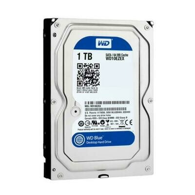 WD HDD 3.5&quot; Internal SATA Blue 1TB, 7200RPM, 64MB, 2 Year Warranty