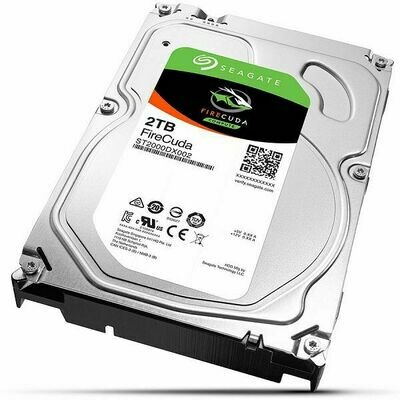 Seagate 2TB FIRECUDA SSHD 3.5&#39; 7200RPM SATA3 6Gb/s 64MB Hybrid HDD