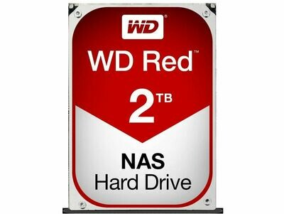 WD Red 2TB NAS 3.5&#39; 5400RPM SATA3 6Gb/s 256MB Cache WD20EFAX