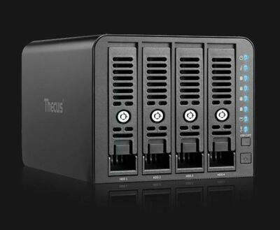 Thecus N4350 4Bay NAS,  RAID 0,1,5,6, and JBOD, GbE. AES Encryption, FTP, Plex, Bittorent. Best Value Buy!