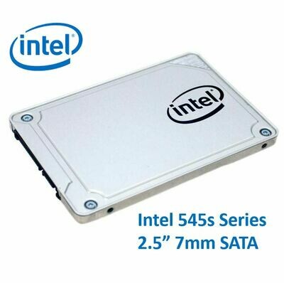 Intel 545s Series 2.5&#39; 256GB SSD SATA3 6Gbps 550/500MB/s 7mm TCL 3D NAND 75K/85K IOPS 1.6 Million Hours MTBF Solid State Drive 5yrs Wty