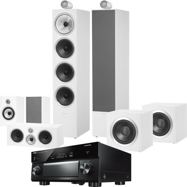 702 HOME THEATRE PACK WHITE