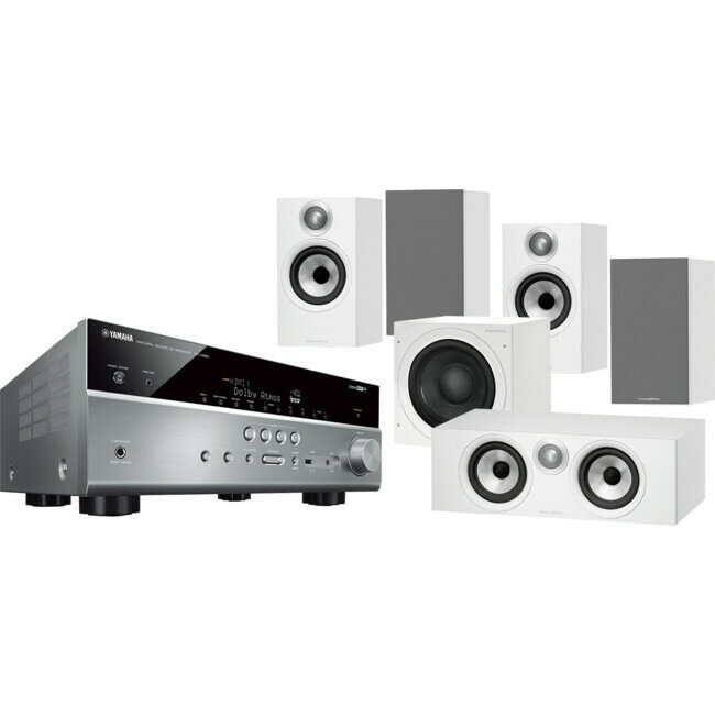 607 HOME THEATRE PACK WHITE
