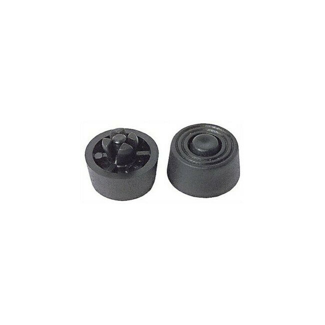 20MM THROUGH HOLE CABINET FEET