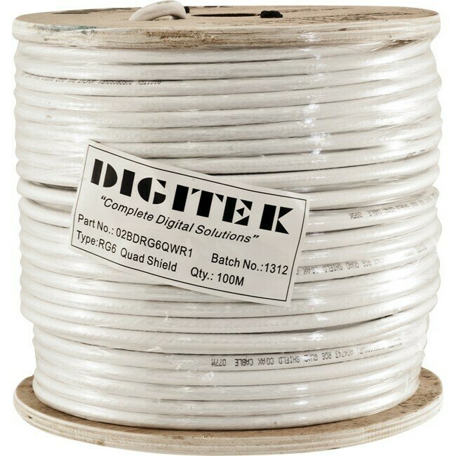 RG6Q CABLE WHITE - 100M
