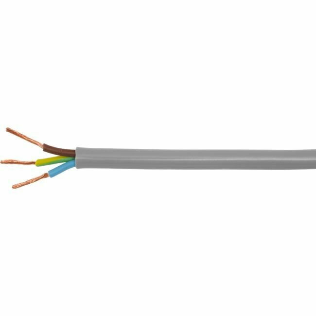 GREY TRI POWER CABLE-1M