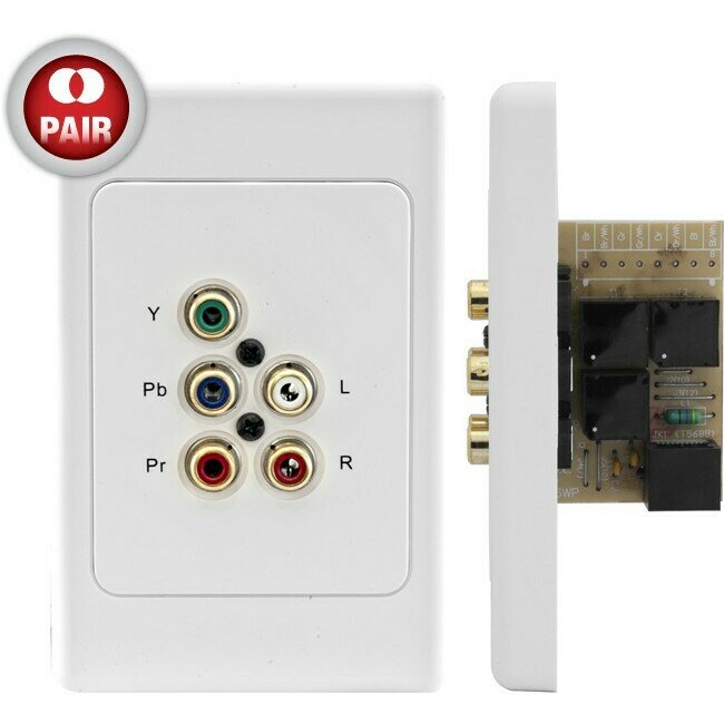 COMPONENT + STEREO OVER CAT5