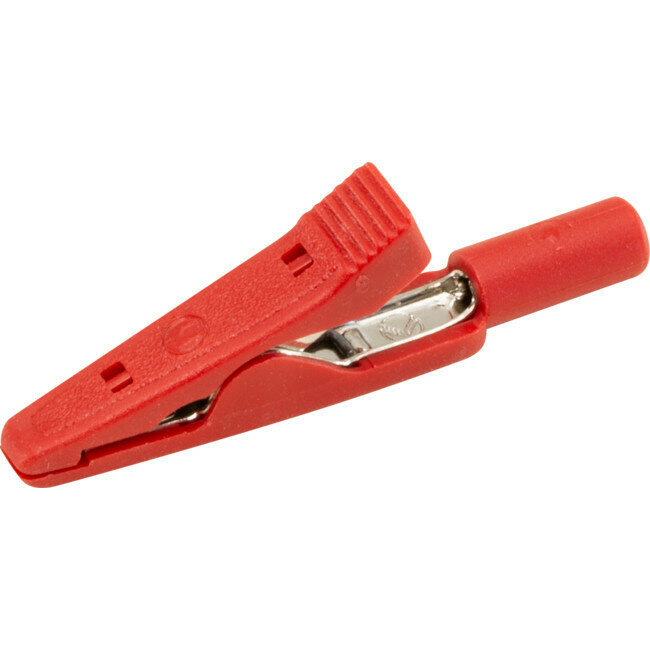 SMALL HIRSCHMANN CLIP - RED