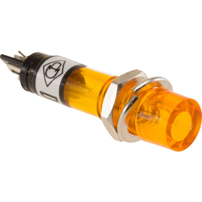 12V MINI INDICATOR YELLOW