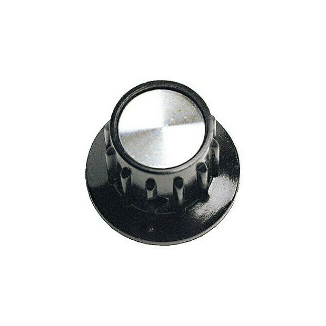 SILVER TOPPED INDICATOR KNOB