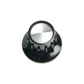 SILVER TOPPED INDICATOR KNOB