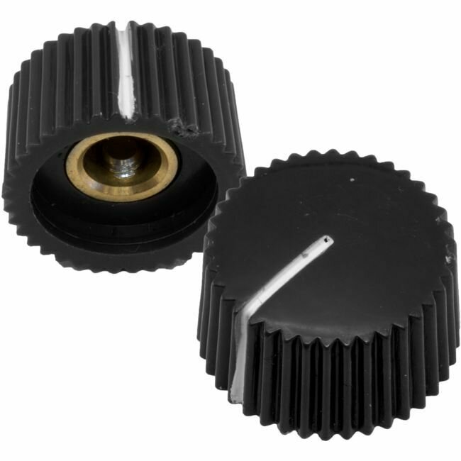 BLACK ABS KNOB WITH SET SCREW