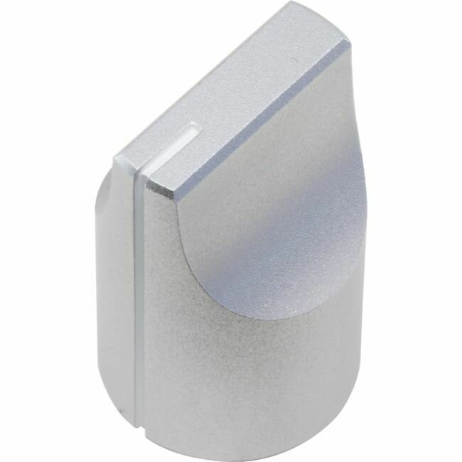 SILVER KNOB WITH SET SCREW
