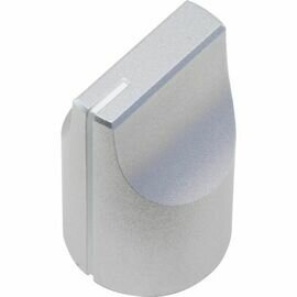 SILVER KNOB WITH SET SCREW