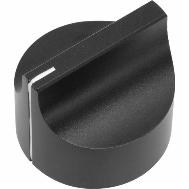 BLACK KNOB WITH SET SCREW