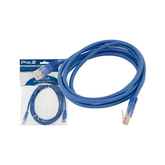1M BLUE CAT5E PATCH LEAD