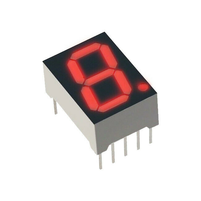 0.5&quot; 7-SEGMENT LED DISPLAY