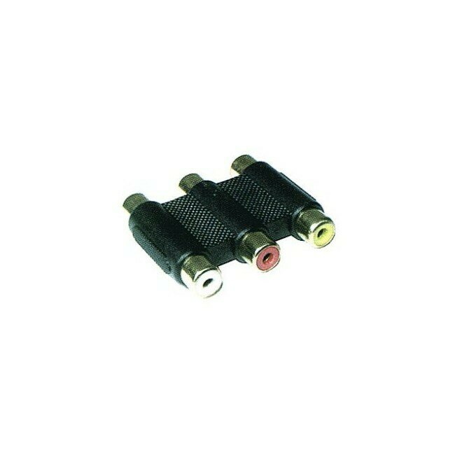 3X RCA SOCKETS TO SOCKETS
