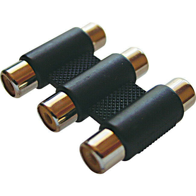 3X RCA SOCKET TO 3X RCA SOCKET