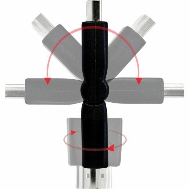 180 DEGREE HDMI SWIVEL ADAPTOR