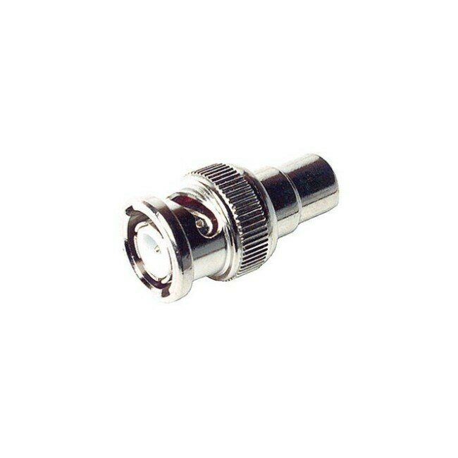 BNC PLUG TO RCA SOCKET