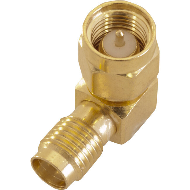 RIGHT ANGLE SMA PLUG TO SOCKET