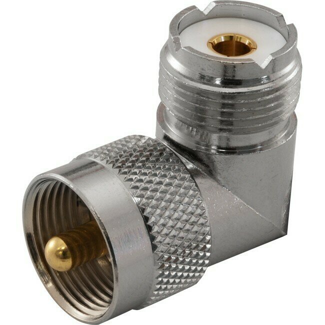 UHF PLUG TO SOCKET RIGHT ANGLE