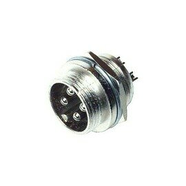 4 PIN MICROPHONE PANEL SOCKET