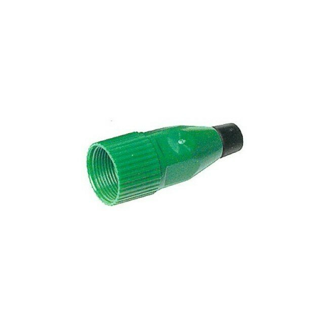 XLR PLASTIC BACKSHELL GREEN