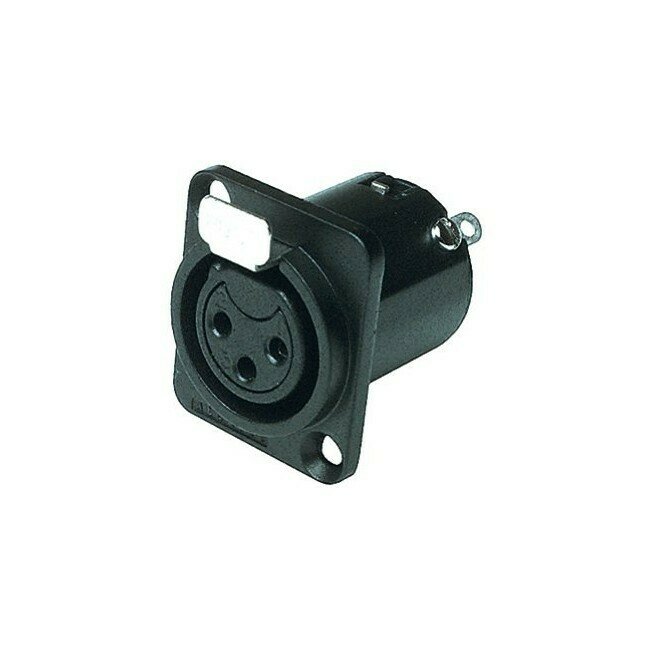 3 PIN PANEL XLR SOCKET