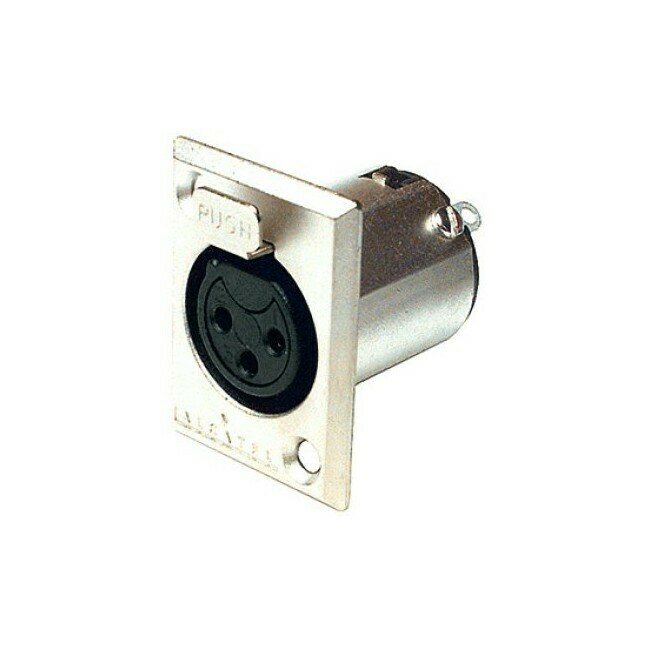 3 PIN PANEL XLR SOCKET