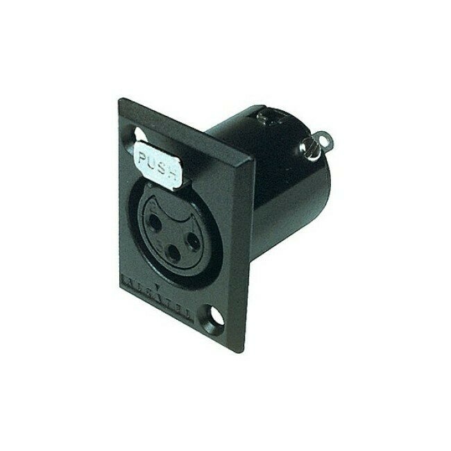 3 PIN PANEL XLR SOCKET
