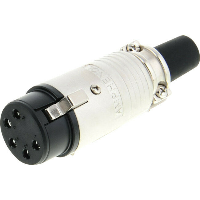 5-PIN METAL LINE SOCKET