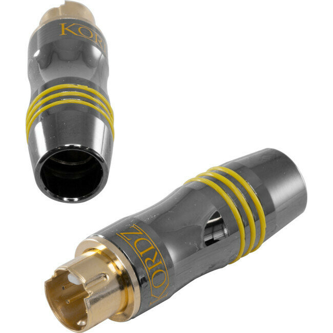 4 PIN MINI DIN S-VIDEO PLUG