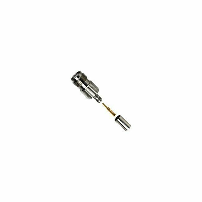 TNC RP INLINE CRIMP SOCKET