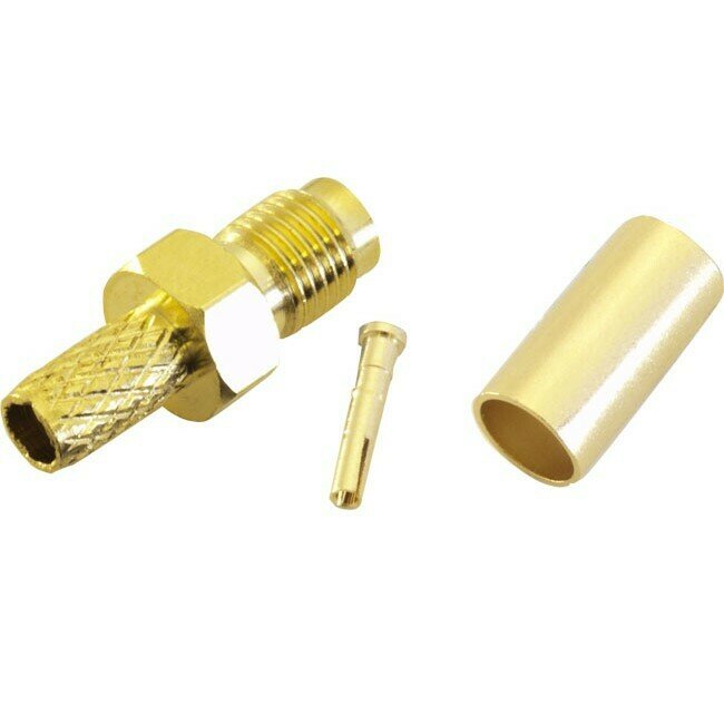 SMA INLINE CRIMP SOCKET